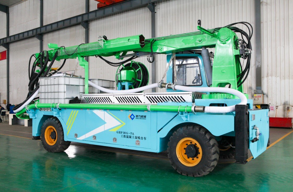 車載混凝土濕噴臺車.JPG 車載混凝土濕噴臺車.JPG